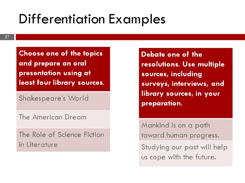 >Differentiation Examples 27